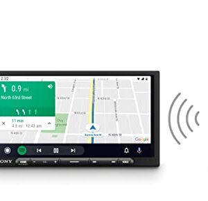 Sony XAV-AX4000 7-Inch Multimedia Receiver with Wireless Car Play/Android Auto and Maestro Ready