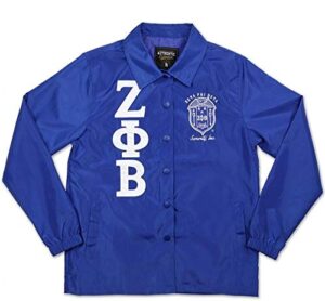 zeta phi beta coach line jacket [3xl] royal blue