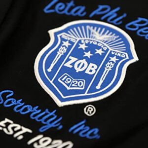 Zeta Phi Beta M9 Light Weight Cardigan Black [2XL]