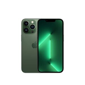 apple iphone 13 pro, 128gb, alpine green - unlocked (renewed)