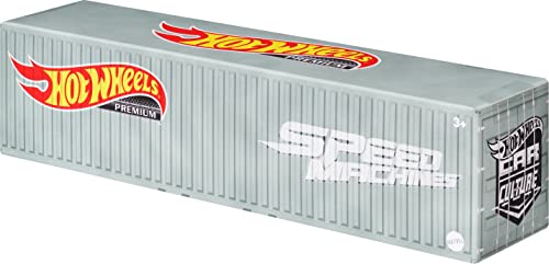 Hot Wheels Premium Car Culture Speed Machines 5-Pack in Collectible Container, Set of 5 Die-Cast 1:64 Scale Toy Cars