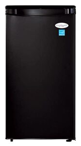roomwell 3.3 cu ft mini fridge compact all refrigerator without freezer, single door small refrigerator refnfr3300, black