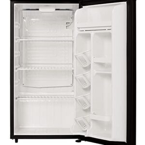 roomwell 3.3 Cu Ft Mini Fridge Compact All Refrigerator without Freezer, Single Door Small Refrigerator REFNFR3300, Black