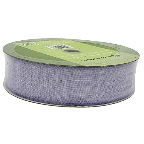 Premium Wired Ribbon 50 Yards 1-1/2 in Width, Lovely Lavender