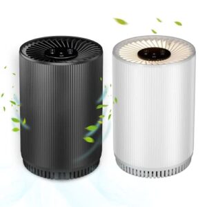 (Only Compatible with 2Pack KJ80 Model Purifier), Druiap Air Purifier Replacement Filter,H13 True HEPA High-Efficiency Filter,360° Rotating Filter Air, Not Compatible with KJ150 Model Air Purifier