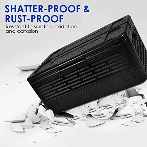 Camping Cooler, Collapsible 39L 60 Can Insulated Ice Chest, Portable Lightweight Hard Car Coolers, Large Waterproof Cooler Box Keep Cold and Warm for Camping, Hiking, Fishing, Beach-by BRILLIRARE