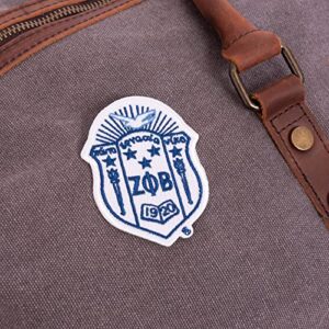 Desert Cactus Zeta Phi Beta Sorority Patch Embroidered Appliqué Patch Sew or Iron On Blazer Jacket Bag (Design 2) (3 inches)