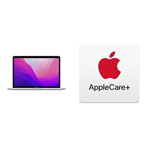apple 2022 macbook pro laptop with m2 chip: 13-inch retina display, 8gb ram, 256gb ​​​​​​​ssd ​​​​​​​storage, touch bar, backlit keyboard, facetime hd camera. works with iphone and ipad