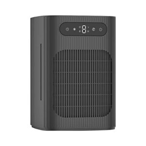 Purafide XP120 Veteran Owned, Desk & Countertop Air Purifier with Dual Air Intake Power, 2 Sets of Filters & 4 Stage Filtration for up to 370 Sq Ft, Black, Pack of 1