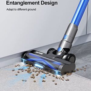 BuTure Cordless Vacuum Cleaner, 33Kpa 450W with Auto Mode Docking Station, Stick Vacuum Cleaner Handheld Wireless Household Vacuum Cleaner for Pet Hair Carpet and Hard Floor