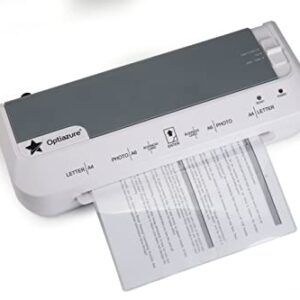 Optiazure 200-Pack 3Mil Laminating Sheets with 9-Inch Laminator