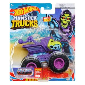 hot wheels 2022 - monster trucks - skeletor 46/75 - masters of the unverse