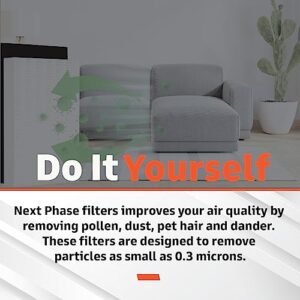 Air Purifier VEVA HPA300 HEPA Filter Replacement - Compatible with Honeywell Air Purifier - Captures and Eliminates Airborne Particles and Unpleasant Odors