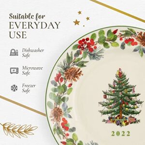 Spode - Christmas Tree 2022 Annual Collector Plate- 8 inch