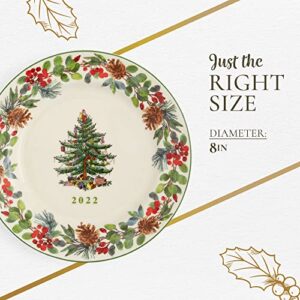 Spode - Christmas Tree 2022 Annual Collector Plate- 8 inch