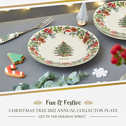 Spode - Christmas Tree 2022 Annual Collector Plate- 8 inch