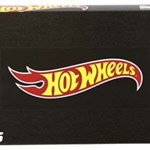 Hot Wheels Basics Black Box, 16 First-Appearance Toy Cars in 1:64 Scale, Possibly Includes a Treasure Hunt Car, Toy for Collectors & Kids 3 Years Old & Older