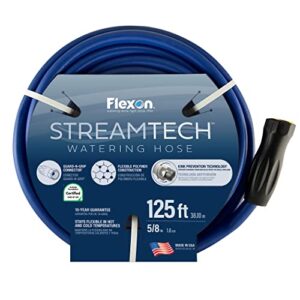 flexon st58125 streamtech garden hose, blue