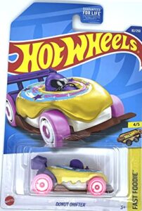 hot wheels 2022 - donut drifter - fast foodie 4/5 [yellow icing] 82/250