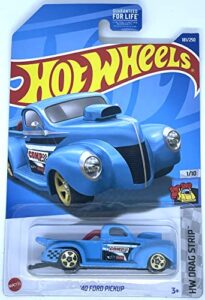 hot wheels 2022 - '40 ford pickup - hw drag strip 1/10 [blue] 181/250