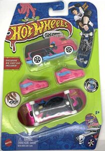 hot wheels skate 2022 - hw rapid response - tony hawk - metallic skateboard and car