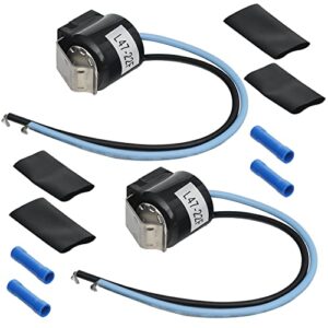 2 - pack 5303918214 refrigerator defrost thermostat by seentech- exact use for frigidaire kenmore electrolux - replace part number ap2150145 ps469522 ah469522 ea469522, 75303918214, 892545