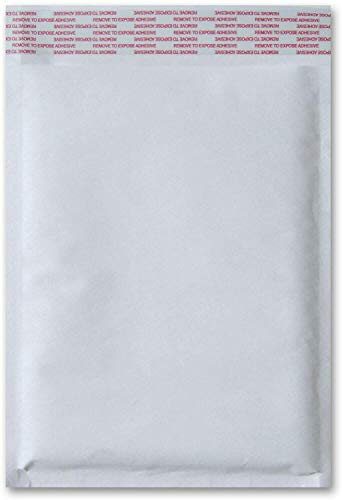 MMBM Kraft Bubble Mailer, 7.25x12 Inch, 3100 Pack, White, Padded Shipping Envelope Mailers, Self Seal and Peal Strip