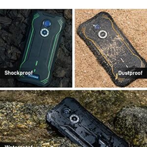 DOOGEE Rugged Smartphone 2023, S51 NFC Android 12 Rugged Phones, 4GB+64GB SD 512GB, 5180mAh Battery, Dual SIM 4G, 6.0" IPS HD Rugged Phones Unlocked, IP68 Waterproof, GPS Outdoor Rugged Android Phone