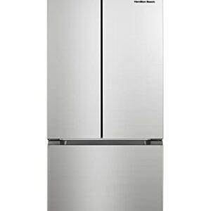 Hamilton Beach HBF1662 French Door Full Size Counter Depth Refrigerator with Freezer Drawer, 16.6 cu ft, Stainless