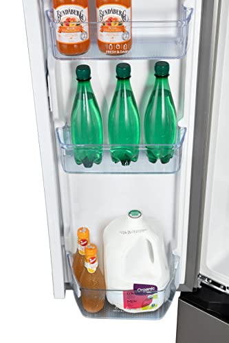 Hamilton Beach HBF1662 French Door Full Size Counter Depth Refrigerator with Freezer Drawer, 16.6 cu ft, Stainless