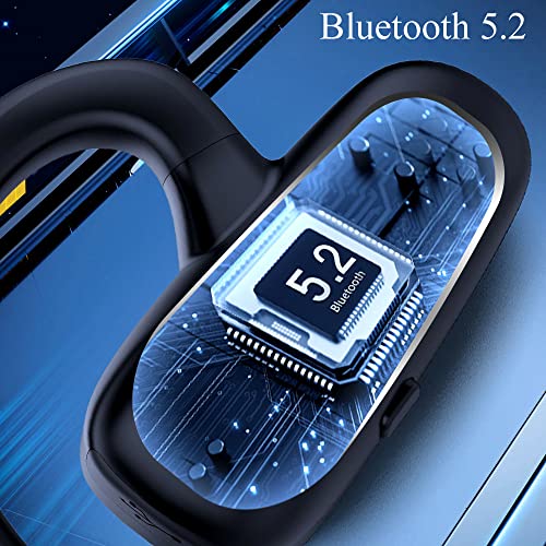 Fuixiut Open Ear Bluetooth Headphones Wireless Earbuds Bluetooth Earbuds Wireless Headphones Bluetooth Earphones Wireless Earphones (T8-Blue)