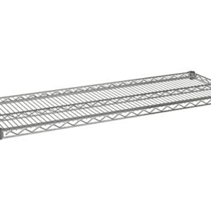 Tarrison Heavy Duty Stainless Steel Wire Shelf, Chrome Finish, Silver (21L x 48W)