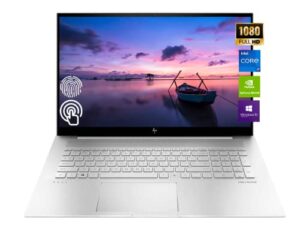 hp envy 17.3" fhd touchscreen business laptop, intel core i7-1165g7, windows 10 pro, 32gb ram, 1tb ssd, backlit keyboard, long battery life, nvidia geforce mx450, 32gb usb card