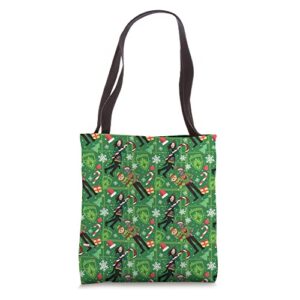 marvel guardians of the galaxy holiday special mantis drax tote bag