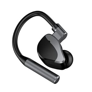 green vanguard ear-hook wireless bluetooth-compatible 5.2 earphones touch business headset waterproof sport headphone