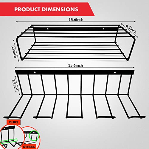 SHARPBEA Power Tool Organizer Drill Holder for Garage Organization & Drill Storage | Garage Tool Organizers and Storage with Garage Storage Shelves & Drill Holder Wall Mount Storage Rack Drill Rack