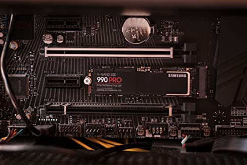 Samsung 990 PRO Series - 2TB PCIe Gen4. X4 NVMe 2.0c - M.2 Internal SSD (MZ-V9P2T0B/AM)