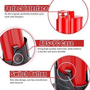 Upgraded 7.0Ah 2Pack M12 Battery for Milwaukee 12V battery for Milwaukee M 12 Lithium-ion Battery 48-11-2460 48-11-2412 48-11-2401 48-11-2440 Battery for 12 Volt High Output M12 XC Tool Battery Pack