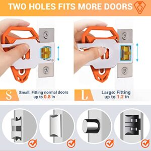 Portable Door Lock for Travel Hotels: Extra Safety Hotel Door Locks for Travelers, Apartment Home Security Bedroom Hotel Room Locks from Inside Device