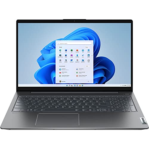 2022 Lenovo IdeaPad 5i Laptop 15.6'' FHD IPS Touch 12th Intel i7-1255U 10-Core Iris Xe Graphics 16GB DDR4 512GB SSD WiFi 6 Fingerprint Sensor Backlit Keyboard Win 11 Home w/RATZK 32GB USB Stormy Grey