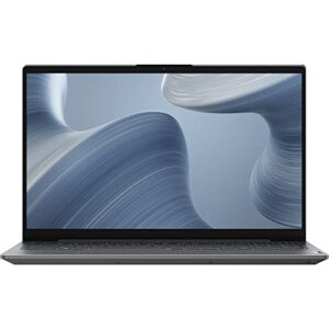 2022 Lenovo IdeaPad 5i Laptop 15.6'' FHD IPS Touch 12th Intel i7-1255U 10-Core Iris Xe Graphics 16GB DDR4 512GB SSD WiFi 6 Fingerprint Sensor Backlit Keyboard Win 11 Home w/RATZK 32GB USB Stormy Grey