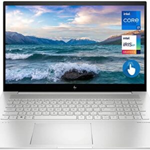 HP Envy Laptop, 17.3" Full HD Touchscreen, 12th Gen Intel Core i7-1260P, 32GB RAM, 512GB PCIe SSD, IR Camera, Backlit Keyboard, HDMI, Wi-Fi 6, Windows 11 Home, Silver
