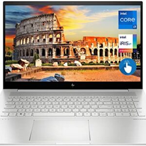 HP Envy Laptop, 17.3" Full HD Touchscreen, 12th Gen Intel Core i7-1260P, 32GB DDR4 RAM, 2TB PCIe SSD, IR Camera, HDMI, Backlit Keyboard, Wi-Fi 6, Windows 11 Home, Silver
