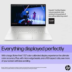 HP Envy Laptop, 17.3" Full HD Touchscreen, 12th Gen Intel Core i7-1260P, 32GB DDR4 RAM, 2TB PCIe SSD, IR Camera, HDMI, Backlit Keyboard, Wi-Fi 6, Windows 11 Home, Silver