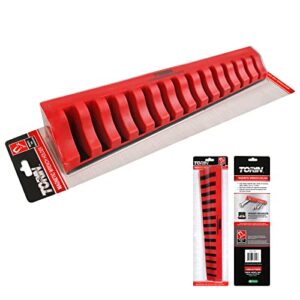 big red mtomwh14srtr tool storage organizer: magnetic wrench rack