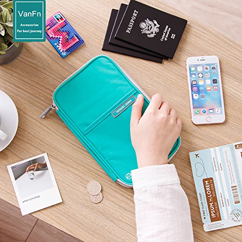 VanFn Passport Wallets and Cosmetic Bags, Makeup Bag Cosmetic Bag for Women Cosmetic Travel Makeup Bag Large Travel Toiletry Bag for Girls Make Up Bag Brush Bags Toiletry Bag