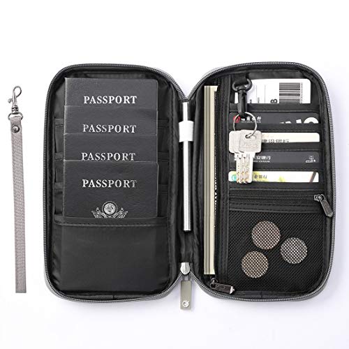 VanFn Passport Wallets and Cosmetic Bags, Makeup Bag Cosmetic Bag for Women Cosmetic Travel Makeup Bag Large Travel Toiletry Bag for Girls Make Up Bag Brush Bags Toiletry Bag