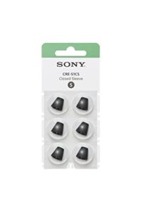 sony otc hearing aid closed sleeve for cre-e10 small cre-s1cs,black