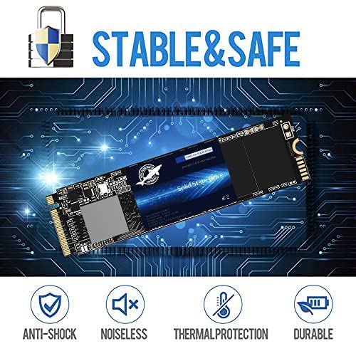 Dogfish 2TB SSD PCIe Gen 4.0 NVMe M.2 2280 3D NAND Internal Solid State Drive, Gaming SSD,R/W Speed up to 5500MB/s and 5000MB/s(M.2 2280 PCIe 2TB)