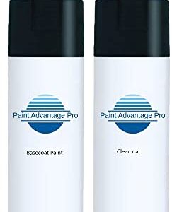 Paint Advantage Pro Paint For 37J White Out Peal Aerosol Kit One Basecoat Paint Can One Clearcoat Can